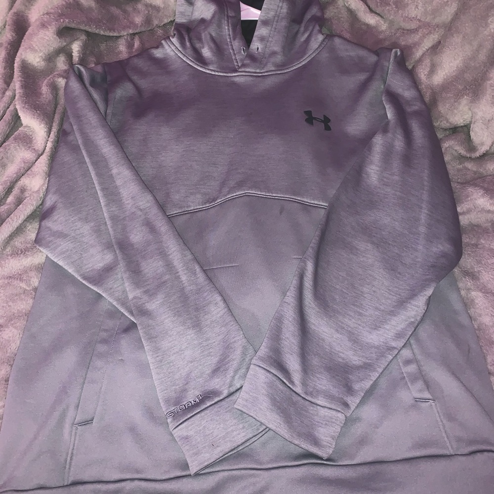 Mens under armour grey sweatshirt